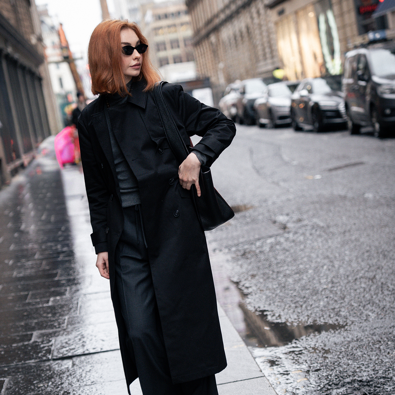 The Laelen Signature Trench Black